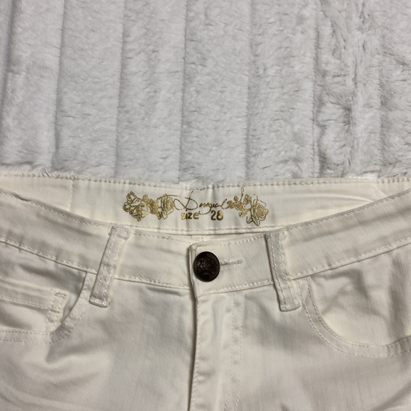 [Desigual] Cream Exotic Jeans - Picture 9 of 11